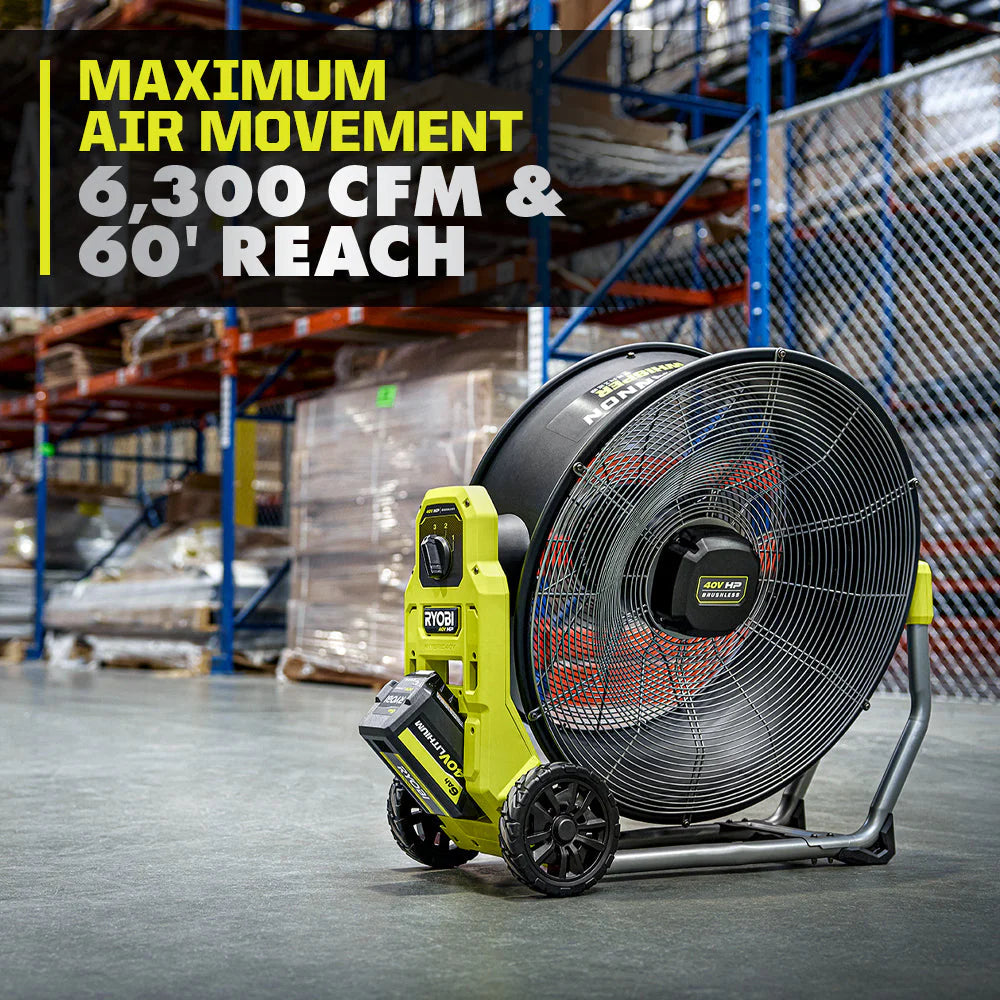 40V HP Brushless Hybrid 22 Inch Air Cannon