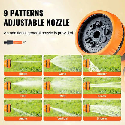 Intelligent Retractable Hose Reel, 180° Swivel Wall Mount