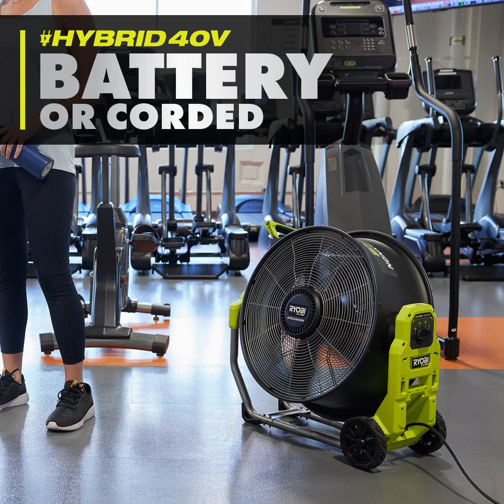 40V HP Brushless Hybrid 22 Inch Air Cannon